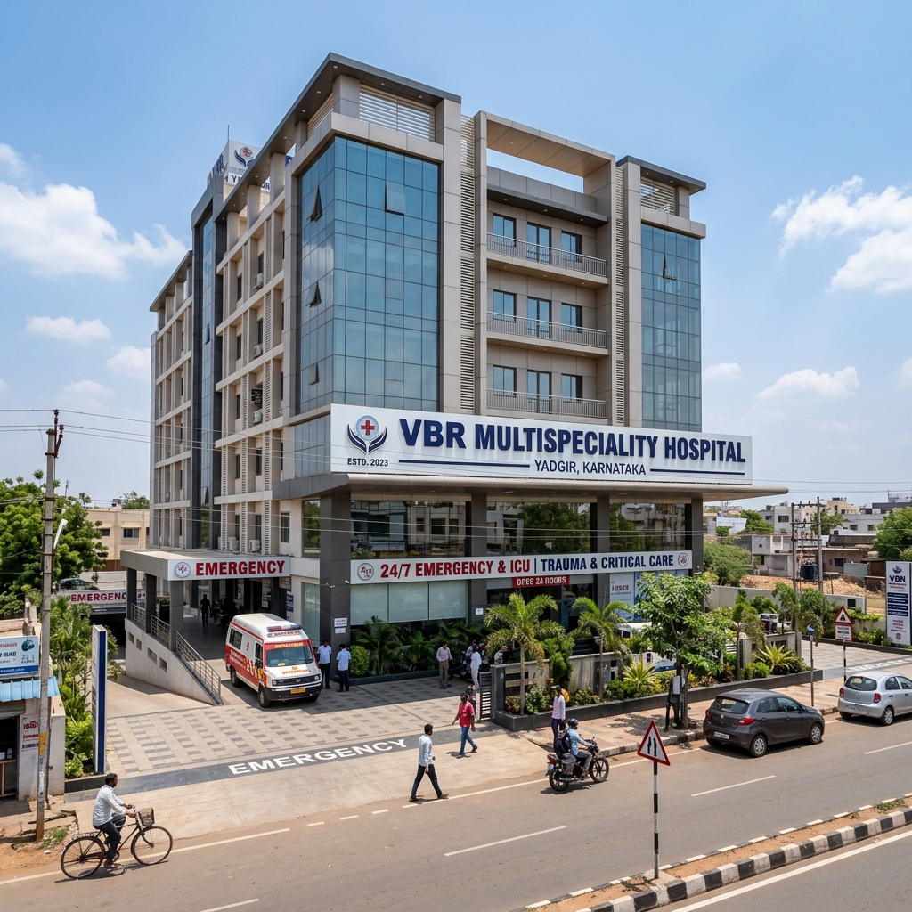 VBR Multispeciality Hospital Yadgir Facility View